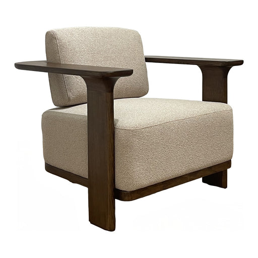 GJ Styles - Rhone Swivel Chair with Belgium White Linen - FD58 - GreatFurnitureDeal