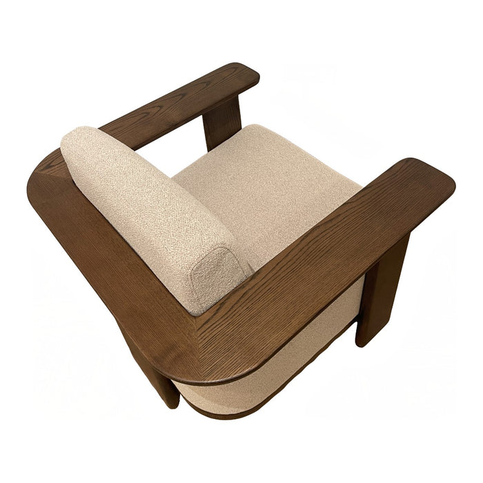GJ Styles - Rhone Swivel Chair with Belgium White Linen - FD58