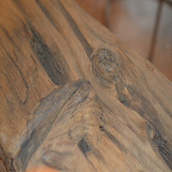 GJ Styles - Railway Bar Table with Mactan Stone - FI11