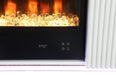 Furniture of America - Medea 71" TV Stand w/ Electric Fire Place in White - FM-AC8011WH-TV - GreatFurnitureDeal