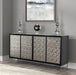 Furniture of America - Beckham Sideboard in Weathered Black/Silver - FM-AC9000SV - GreatFurnitureDeal
