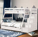 Furniture of America - Ellington Twin/Full Bunk Bed in White - FM-BK611WH-BED - GreatFurnitureDeal