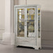 Furniture of America - Stella Mia Corner Curio in Ivory - FM31000WH-CR - GreatFurnitureDeal