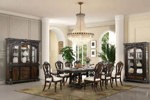 Furniture of America - Promenade Curio Cabinet in Dark Brown - FM31002DB-CR - GreatFurnitureDeal