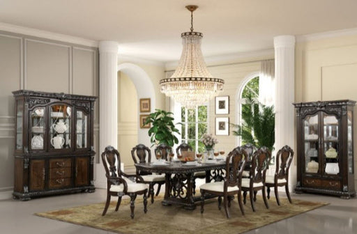 Furniture of America - Promenade Hutch & Buffet in Dark Brown - FM31002DB-HB-SET - GreatFurnitureDeal