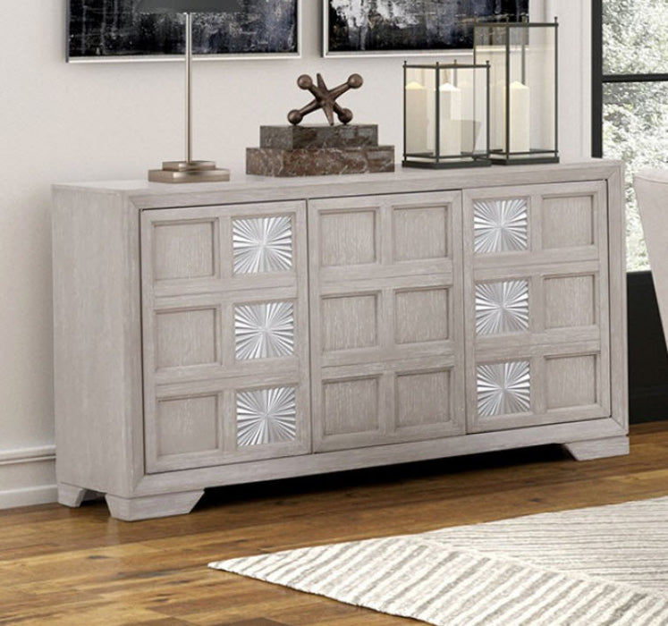 Furniture of America - Argenthart Server in Light Gray - FM3368GY-SV - GreatFurnitureDeal