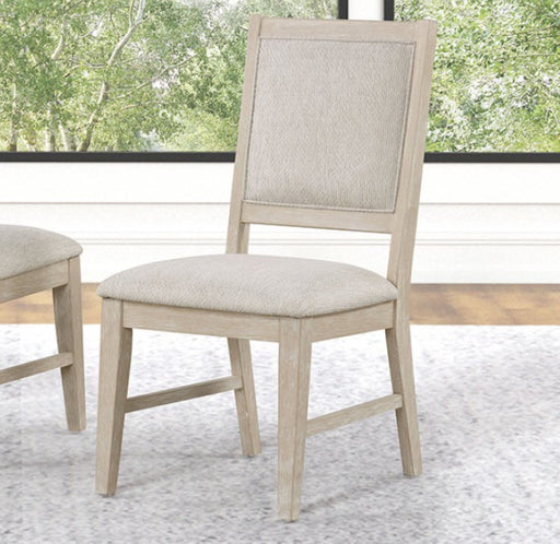 Furniture of America - Sandnes 5 Piece Dining Table Set in Light Oak - FM3369AK-T-5SET - GreatFurnitureDeal