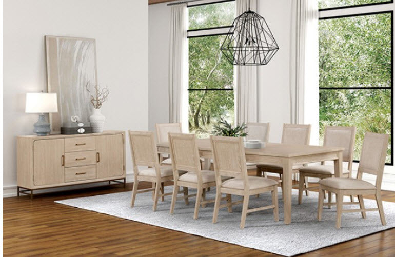 Furniture of America - Sandnes Server in Light Oak - FM3369AK-SV - GreatFurnitureDeal