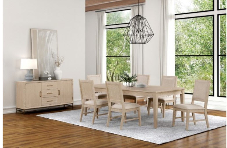 Furniture of America - Sandnes Server in Light Oak - FM3369AK-SV - GreatFurnitureDeal