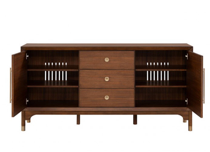 Furniture of America - Hepburne 8 Piece Dining Table Set in Walnut - FM34000WN-T-8SET - GreatFurnitureDeal