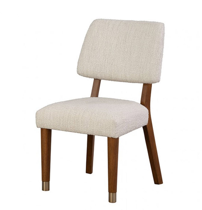 Furniture of America - Hepburne 5 Piece Dining Table Set in Walnut - FM34000WN-T-5SET - GreatFurnitureDeal