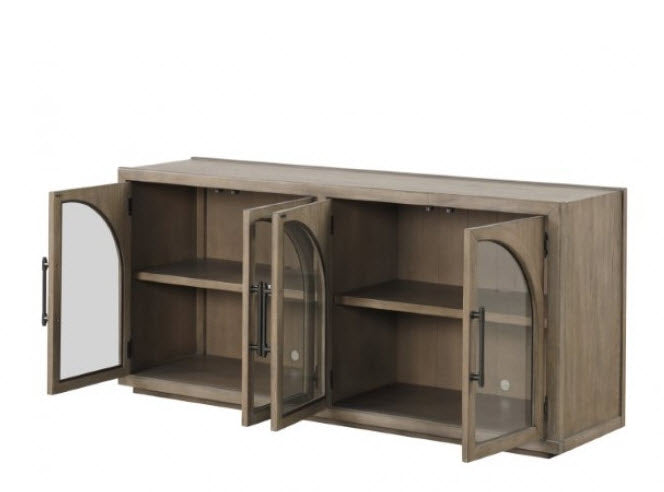 Furniture of America - Clements Sideboard in Oak - FM3411AK-SV - GreatFurnitureDeal