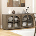 Furniture of America - Clements Sideboard in Oak - FM3411AK-SV - GreatFurnitureDeal