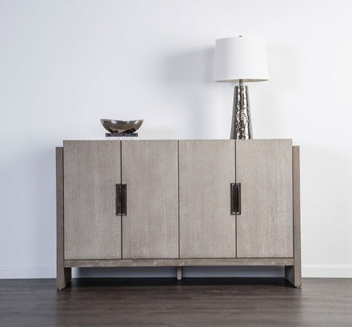 Furniture of America - Gristalt Sideboard in Gray/Stone Gray - FM3597GY-SV - GreatFurnitureDeal