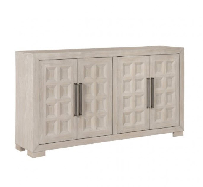 Furniture of America - Hatton Cross Sideboard in Tawny - FM39011NT-SV - GreatFurnitureDeal