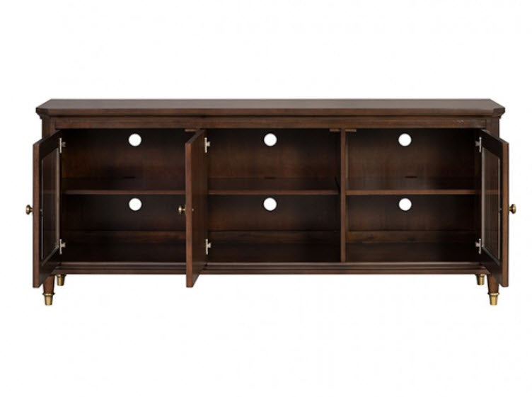 Furniture of America - Westerham 70" TV Stand in Dark Cherry - FM44001CH-TV-70 - GreatFurnitureDeal