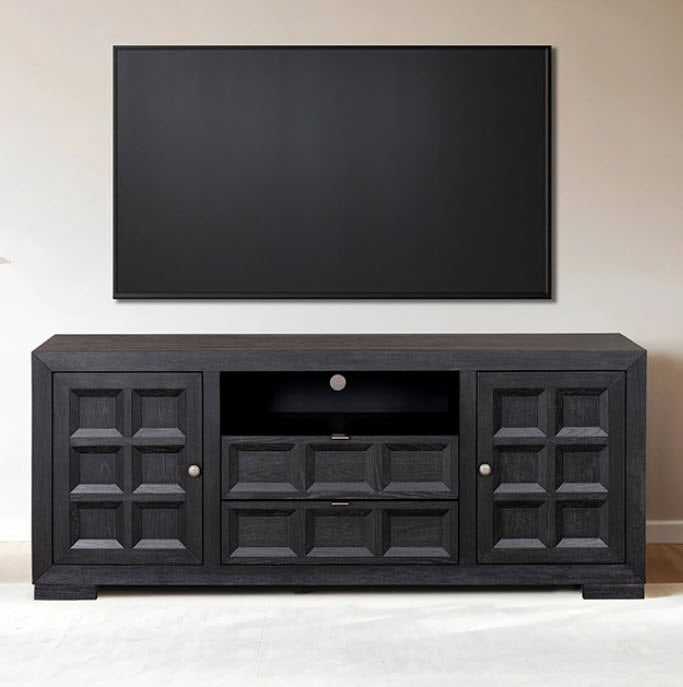 Furniture of America - Hatton Cross 72" TV Console in Black - FM49011BK-TV - GreatFurnitureDeal
