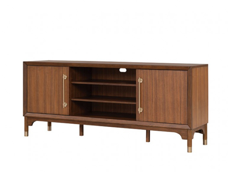 Furniture of America - Hepburne 70" TV Stand in Walnut - FM54000WN-TV-70 - GreatFurnitureDeal