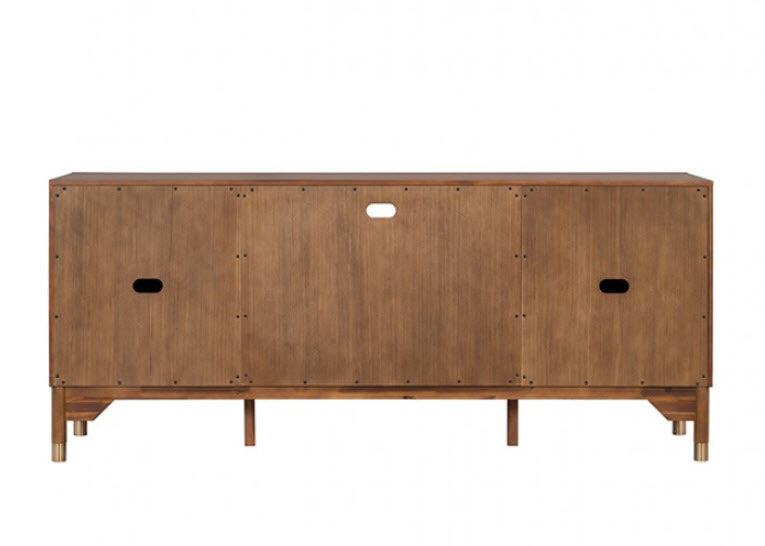 Furniture of America - Hepburne 70" TV Stand in Walnut - FM54000WN-TV-70 - GreatFurnitureDeal