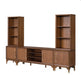 Furniture of America - Hepburne Entertainment Center in Walnut - FM54000WN-TV-SET - GreatFurnitureDeal
