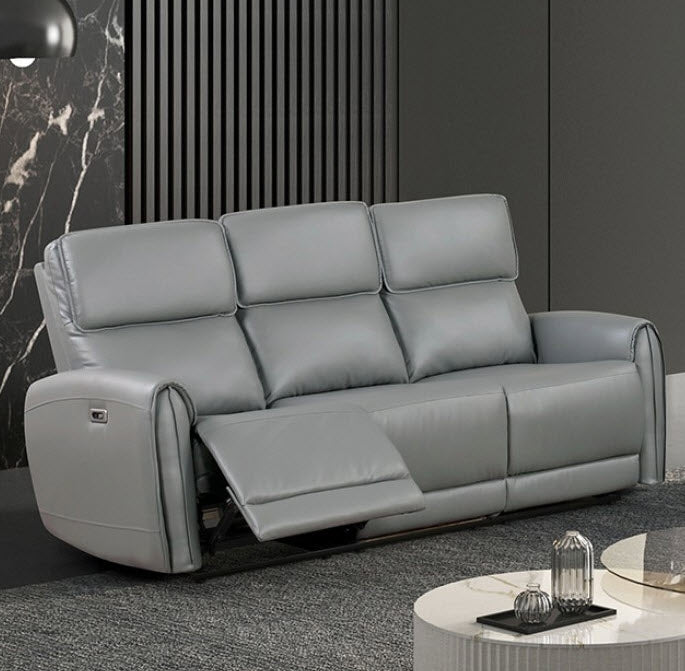 Furniture of America - Schlieren 2 Piece Power Sofa Set in Gray - FM6012GY-SF-LV-PM - GreatFurnitureDeal