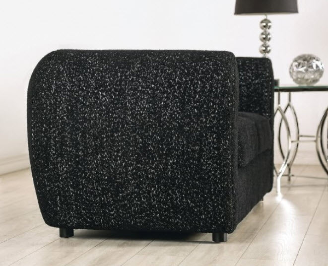 Furniture of America - Verdal Sofa in Black - FM61001BK-SF - GreatFurnitureDeal