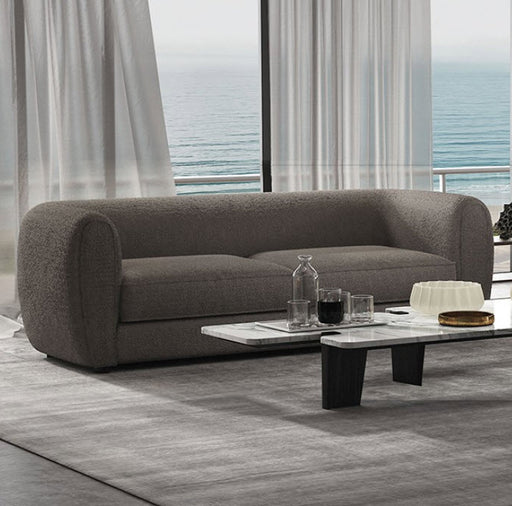 Furniture of America - Verdal 2 Piece Sofa Set in Charcoal Gray - FM61001GY-SF-LV - GreatFurnitureDeal