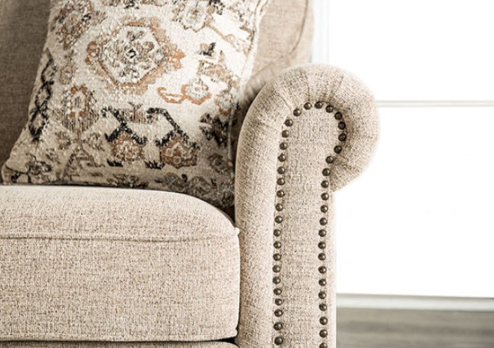 Furniture of America - Buckhurst Sofa in Taupe - FM61110TP-SF - GreatFurnitureDeal