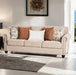 Furniture of America - Buckhurst Sofa in Taupe - FM61110TP-SF - GreatFurnitureDeal