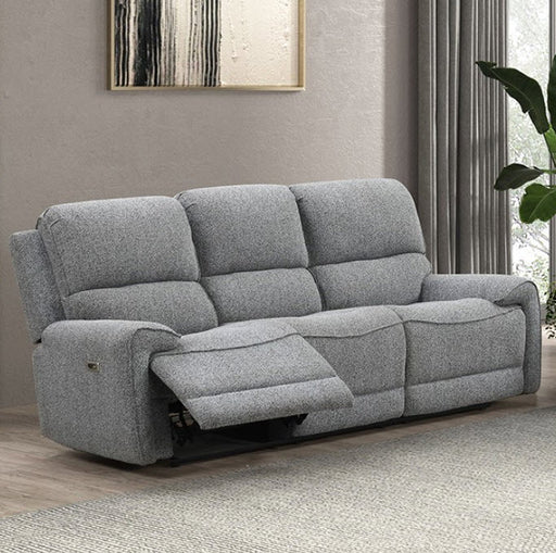 Furniture of America - Morcote 2 Piece Power Sofa Set in Gray - FM62001GY-SF-LV-PM - GreatFurnitureDeal