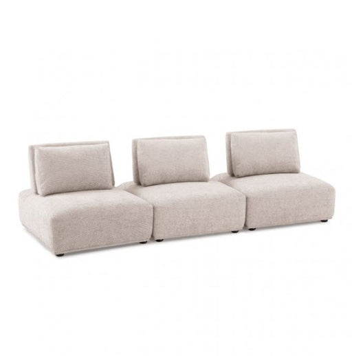 Furniture of America - Stavanger 3-Seater Sofa in Light Brown - FM63001LB-A - GreatFurnitureDeal