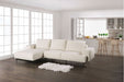 Furniture of America - Baerum Sectional, Left Chaise in Linen White - FM63006WH-SECT-L - GreatFurnitureDeal