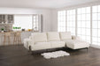 Furniture of America - Baerum Sectional, Right Chaise in Linen White - FM63006WH-SECT-R - GreatFurnitureDeal