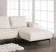 Furniture of America - Baerum Sectional, Right Chaise in Linen White - FM63006WH-SECT-R - GreatFurnitureDeal