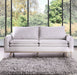 Furniture of America - Monthey Sofa in Oak/Light Gray - FM63008OA-LG-SF - GreatFurnitureDeal