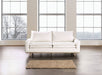 Furniture of America - Monthey Sofa in Oak/Linen White - FM63008OA-SF - GreatFurnitureDeal