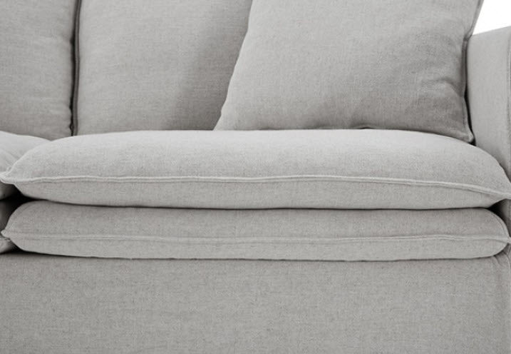 Furniture of America - Crayford Loveseat in Light Gray - FM63010LG-LV - GreatFurnitureDeal