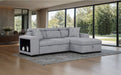 Furniture of America - Chatteris Sectional in Gray - FM64000GY-SECT-R - GreatFurnitureDeal