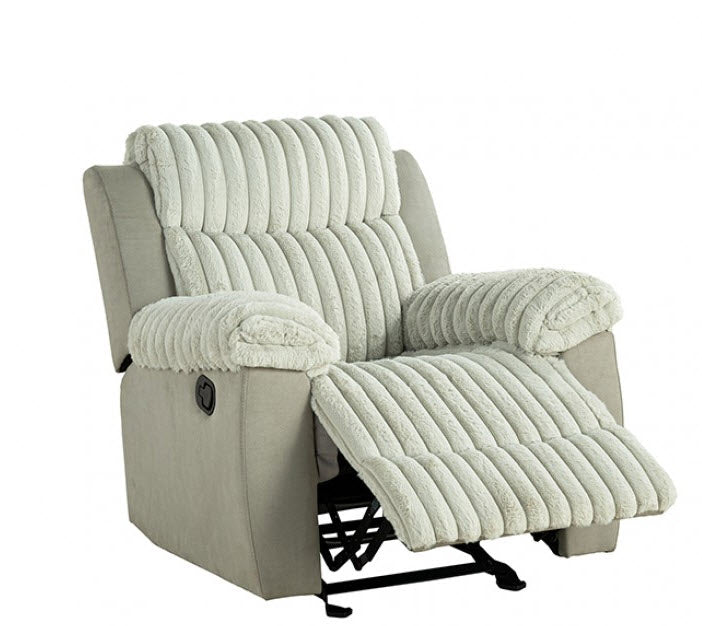 Furniture of America - Dionysus 3 Piece Living Room Set in Gray - FM64004GY-SF-M-3SET - GreatFurnitureDeal