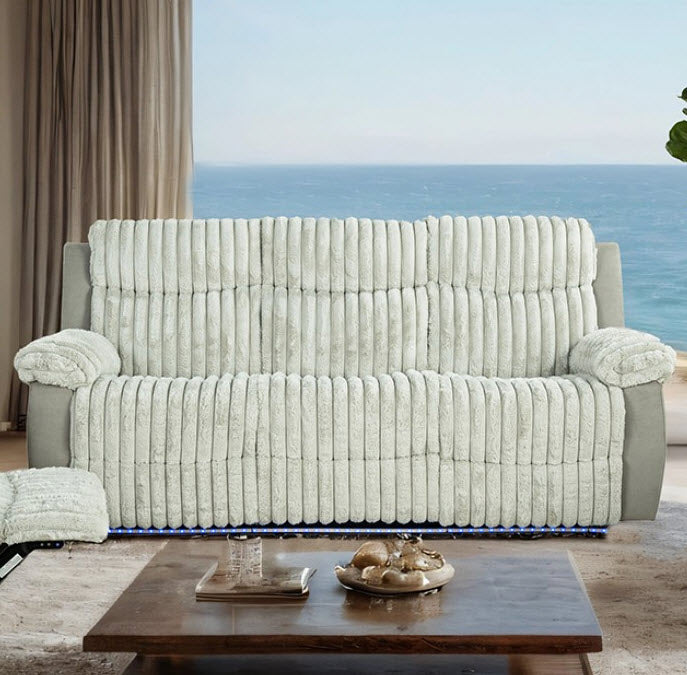 Furniture of America - Dionysus 2 Piece Living Room Set in Gray - FM64004GY-SF-M-2SET - GreatFurnitureDeal