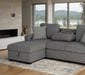 Furniture of America - Chatham Sectional in Gray - FM64005GY-SECT-L - GreatFurnitureDeal