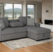 Furniture of America - Chatham Sectional in Gray - FM64005GY-SECT-R - GreatFurnitureDeal