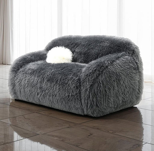 Furniture of America - Darwen Loveseat in Dark Gray - FM64006DG-LV - GreatFurnitureDeal