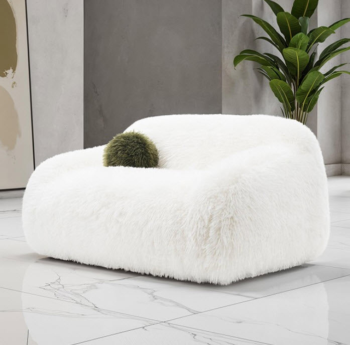 Furniture of America - Darwen Loveseat in White - FM64006WH-LV