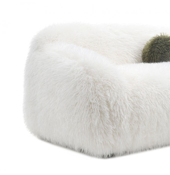 Furniture of America - Darwen 2 Piece Sofa Set in White - FM64006WH-2PC