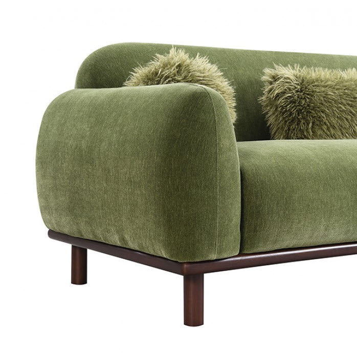 Furniture of America - Mellone Sofa in Olive Green - FM64007GR-SF