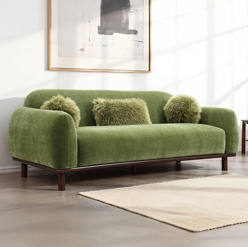 Furniture of America - Mellone Sofa in Olive Green - FM64007GR-SF - GreatFurnitureDeal