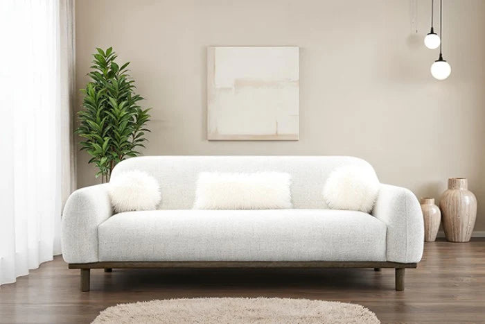 Furniture of America - Mellone Sofa in Oat - FM64007LG-SF