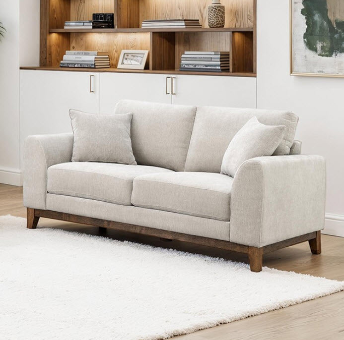 Furniture of America - Watton 3 Piece Living Room Set in Light Gray - FM64008TP-SF-3
