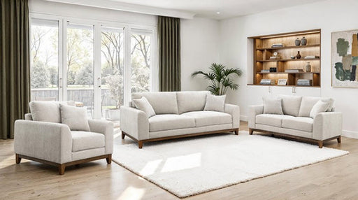 Furniture of America - Watton 3 Piece Living Room Set in Light Gray - FM64008TP-SF-3 - GreatFurnitureDeal
